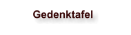 Gedenktafel